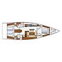Book yachts online - sailboat - Hanse 575 - Artemida - rent