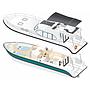 Book yachts online - motorboat - Quattro Fly C - HIMMELPFORT DE - rent