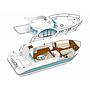 Book yachts online - motorboat - Estivale Quattro B - CHATELAY FR - rent