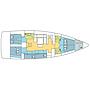 Book yachts online - sailboat - Dufour 530 - Christianna XII - rent