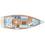 Book yachts online - sailboat - Bavaria 38 Holiday - Whisper III - rent