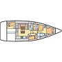 Book yachts online - sailboat - Sense 50 - Wind Scape - rent