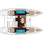 Book yachts online - catamaran - Lagoon 400 S2 - Mirfak - rent