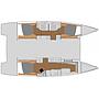 Book yachts online - catamaran - Astréa 42 - Serene Blue - rent