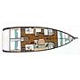 Book yachts online - sailboat - Sun Odyssey 490 4cab - BELLATRIX - rent