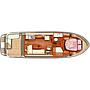 Book yachts online - motorboat - Linssen GS 34.9 Sedan - Balu (Sa) - rent