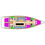 Book yachts online - sailboat - D&D Kufner 54.2 - OCEAN'S BLUE  - rent