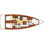 Book yachts online - sailboat - Oceanis 41.1 - Nina - Comfort line - rent