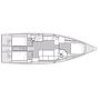 Book yachts online - sailboat - Elan Impression 43 - 3 cabins - Starlight - rent