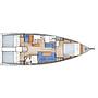 Book yachts online - sailboat - Sun Odyssey 410 - Sky Asya - rent