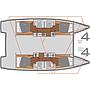 Book yachts online - catamaran - Astréa 42 - Wave - rent