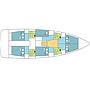 Book yachts online - sailboat - Sun Loft 47 - PRES-SL47-22-I - rent