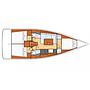 Book yachts online - sailboat - Oceanis 38 - RUSALKA - rent