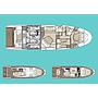 Book yachts online - motorboat - Azimut 55 Fly - MAWI - rent