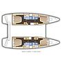 Book yachts online - catamaran - Lagoon 42 A/C & GEN. - Four Seasons - rent