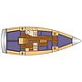 Book yachts online - sailboat - Bavaria Cruiser 37* - NINE - rent