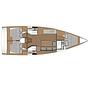 Book yachts online - sailboat - Dufour 390 Grand Large - Parbleu - rent