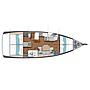 Book yachts online - sailboat - Sun Odyssey 440 - Tanpopo - rent