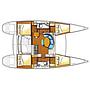 Book yachts online - catamaran - Lagoon 380 - Oscar II - rent