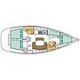 Book yachts online - sailboat - Cyclades 43.4 - Marilyn - rent