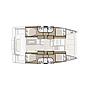 Book yachts online - catamaran - Bali 4.2 - Blue Navy (Generator,A/C) - rent