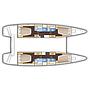 Book yachts online - catamaran - Lagoon 42 - Mio - rent