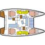 Book yachts online - catamaran - Lagoon 42 - Tigra - rent