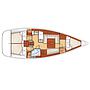 Book yachts online - sailboat - BENETEAU Oceanis 37 REFIT 2019 - PEARL - rent