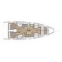 Book yachts online - sailboat - Oceanis 46.1 (4 cab) - New Oc. 46.1  - rent