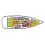 Book yachts online - sailboat - Oceanis 46 - Shedir  - rent