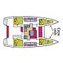 Book yachts online - catamaran - Lagoon 40 - Aquila (WM, Inverter) - rent