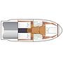 Book yachts online - motorboat - Platinum 989 - Platinum 989 Flybridge (Premiera) - rent