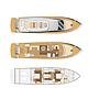 Book yachts online - motorboat - Amer 86 - LADY LONA - rent