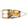 Book yachts online - sailboat - Sun Odyssey 389 - Dakiri - rent