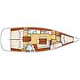 Book yachts online - sailboat - Oceanis 43 (4 cbs) - O43-09-4 - rent