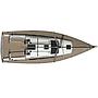 Book yachts online - sailboat - Dufour 382 GL - Calypso - rent
