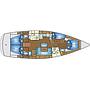 Book yachts online - sailboat - Bavaria 46 Cruiser - Mary Ann - rent
