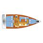 Book yachts online - sailboat - Oceanis 38 - Olli - rent