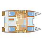 Book yachts online - catamaran - Astréa 42 - Arisa - rent