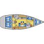Book yachts online - sailboat - Cyclades 43.4 - Barbera - rent