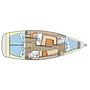 Book yachts online - sailboat - Elan 384 Impression - Kanani - rent