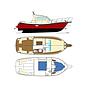 Book yachts online - motorboat - Damor 980 Fjera - Neja - rent