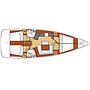 Book yachts online - sailboat - Oceanis 45 - NAYA - rent