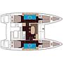 Book yachts online - catamaran - Lagoon 400 S2 - IRIS (1 SUP free of charge) - rent
