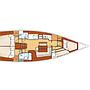 Book yachts online - sailboat - Oceanis 46 - Sail La vie - rent