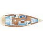 Book yachts online - sailboat - Bavaria 42 Cruiser - Panta Rei - rent