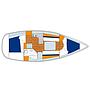 Book yachts online - sailboat - Beneteau Oceanis 32 - Anastasia - rent