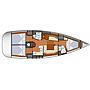 Book yachts online - sailboat - Sun Odyssey 42 i Performance - Waterproof - rent