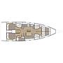 Book yachts online - sailboat - Oceanis 46.1 - no name - rent