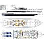 Book yachts online - motorboat - Mangusta 92 - L'Esperance - rent